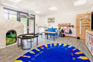 2 18 Mountfield Heath SEMH School open new timber frame modular building from TG Escapes