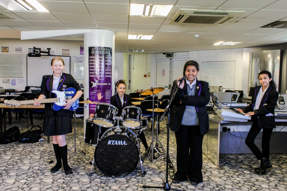 BM Press Release Photo 2 ‘Birmingham Band Slam’ – school pupils showcase band musicianship skills for first time