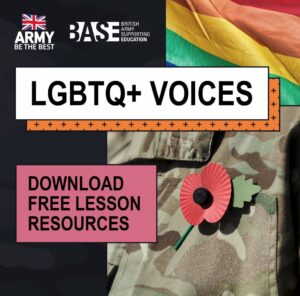 British Army Pride Month 2022 Celebrate Pride Month 2022 with British Army LGBTQ+ student resources