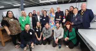 Builder Book founders and supporters with Lord Lieutenant Mr Mark Blundell Builder Book project launched to boost literacy and learning