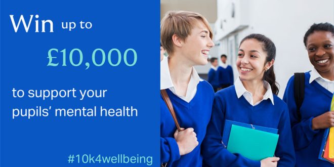 Pupils Wellbeing Prize is now live!