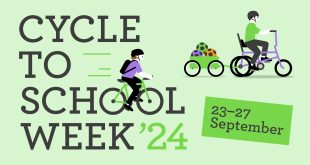 Cycle to school week social twitter x 4 Pledge to Pedal: Teaching resources available for upcoming Cycle to School Week
