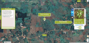 Ecomatcher screenshot with TG Escapes logo 01 TG Escapes Partner with EcoMatcher to Replenish Rain Forests on Behalf of UK Schools.