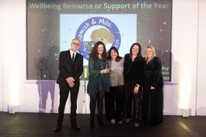 EducationAwards23 152 Hamish & Milo win “Wellbeing Resource or Support of the year” !