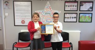 FT056 West Yorkshire primary school receives Anti-Bullying Award UK
