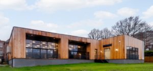 Hendon School Twin Dance Studios by TG Escapes 18crop Timber framed modular buildings in bespoke designs for a multitude of uses by TG Escapes