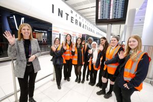 IWD2024 6 International Women’s Day: Local pupils hear from women in aviation