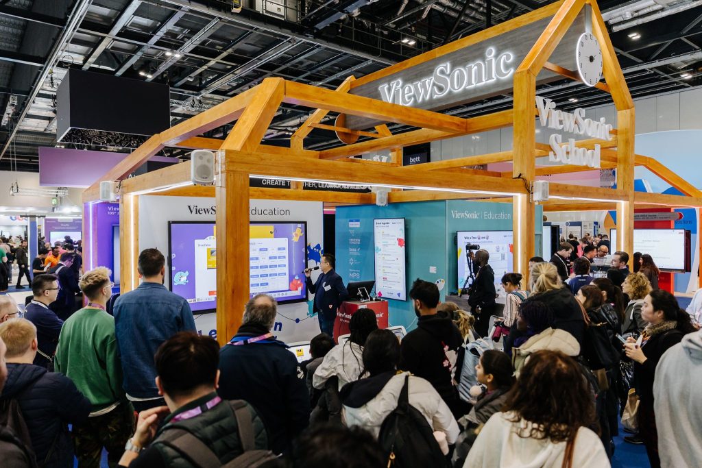 Image 1 2 ViewSonic Concludes a Successful Showcase at Bett 2025: Advancing AIDriven Learning