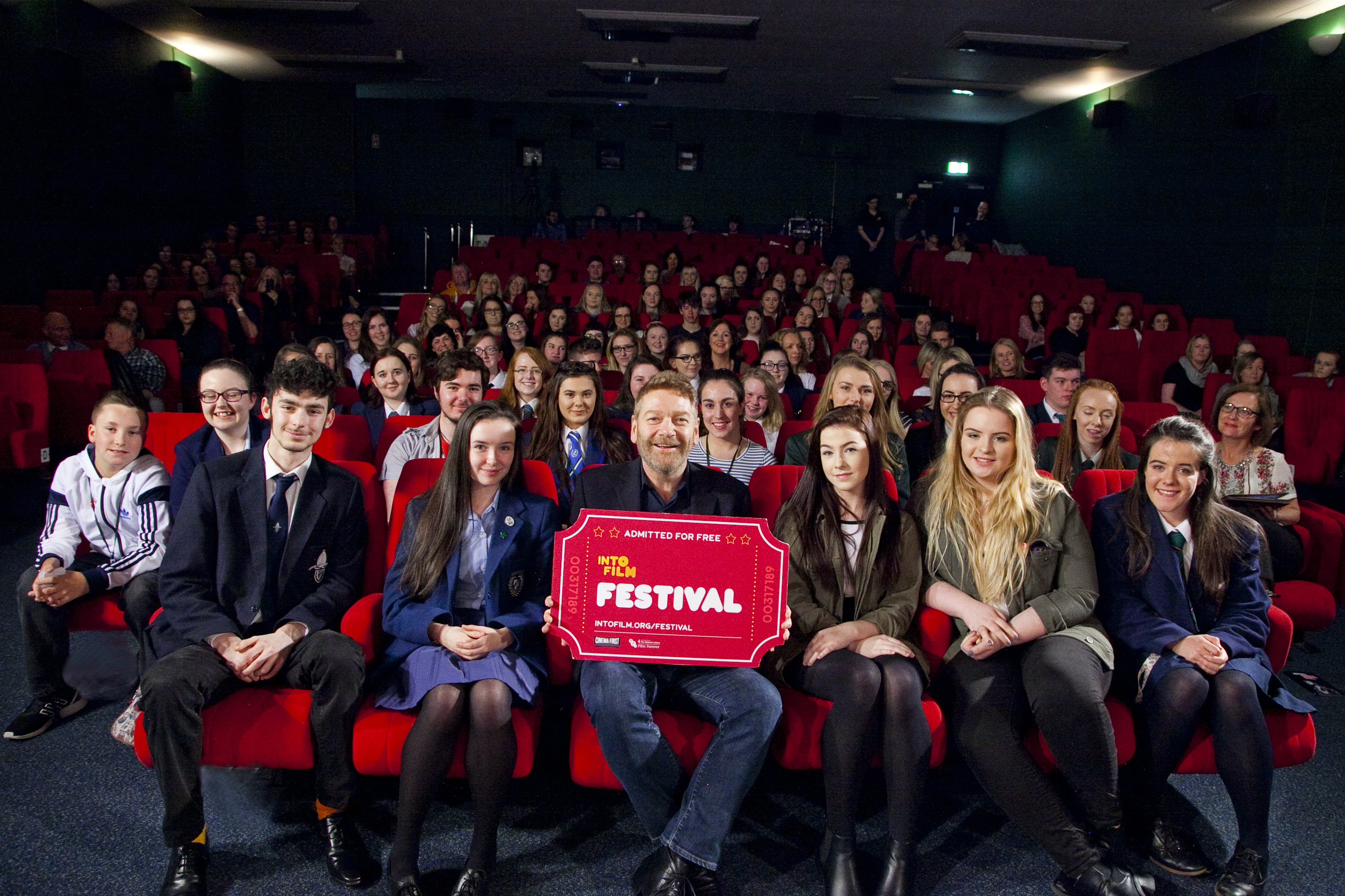 Into Film Festival supporter Kenneth Branagh Into Film Festival 2017 now open for bookings – and it’s completely free!