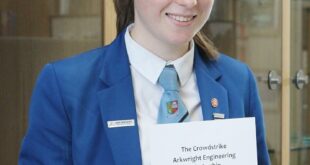 Jessica Francis1 Dunblane student selected for engineering excellence scholarship
