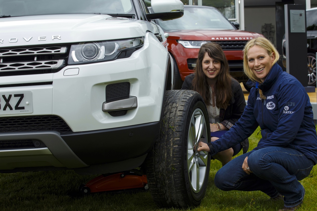 LandRover RHWS ZaraPhillips 005 Range Rover Evoque WISE Scholarship applications