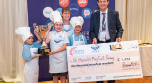 McYBT Winners St Martin St Mary CE Primary School Presentation 300x200 McDougalls Young Baking Team of the Year competition returns for its fifth year with new focus launched for 2019