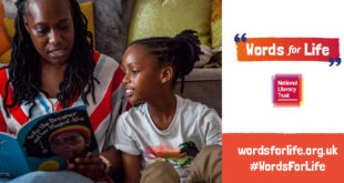 National Literacy Words for Life Reading banner. National Literacy Trust launches new digital platforms for parents and teachers to support literacy of children most affected by COVID-19