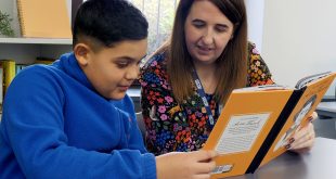 Olivia Richards at Bowling Park Primary School in Bradford Wellbeing and literacy programme rolling out in schools across Bradford