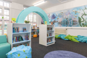 PinPep Chase RewardingFutures 001 Primary Schools in Enfield become the latest to benefit from a Chase library transformation