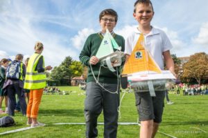 Pupils with their boats1 Pupils across the country set to attempt new Guinness World Record to raise awareness about environmental impact of plastic