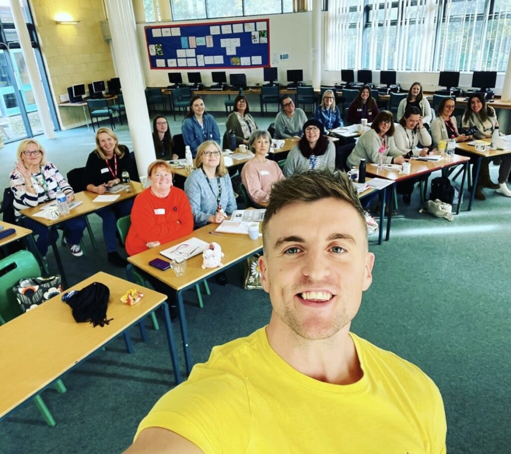 Sam Moinet Former teacher and international mental health coach trainer to offer free workshop to teachers to mark the end of Mental Health Awareness Week