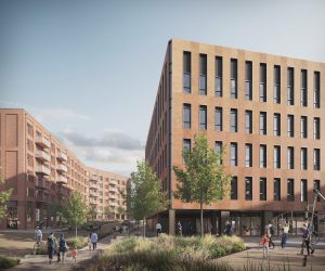 Station Quarter Digital Skills and Enterprise Hub CGI Multi-million-pound pioneering academic campus to be showcased at major national event