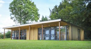 Swalcliffe Park School Performing Arts studio by TG EScapes Crop Specialist school commissions third eco-building from TG Escapes