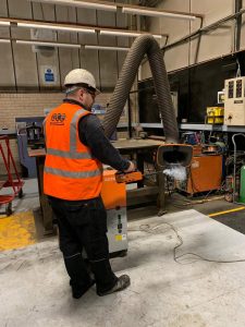 Test 1 Dust Control Environmental Help Schools Stay Compliant with LEV (Local Exhaust Ventilation) Testing
