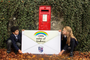 The Glasgow Academy Little Notes of Kindness Image 2 Pupils encourage kindness in the community