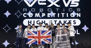 UK Team Wins Top Global Robotics Award Photo UK student team wins top global robotics award