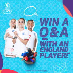 WEURO2022 QA Competition Asset 1x1 v3 Free resources and prizes to inspire pupils ahead of this summer’s UEFA Women’s EURO 2022