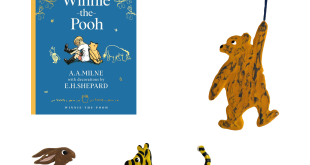 Winnie the Pooh painted tactile images Charity's new book range to provide reading progression for blind children