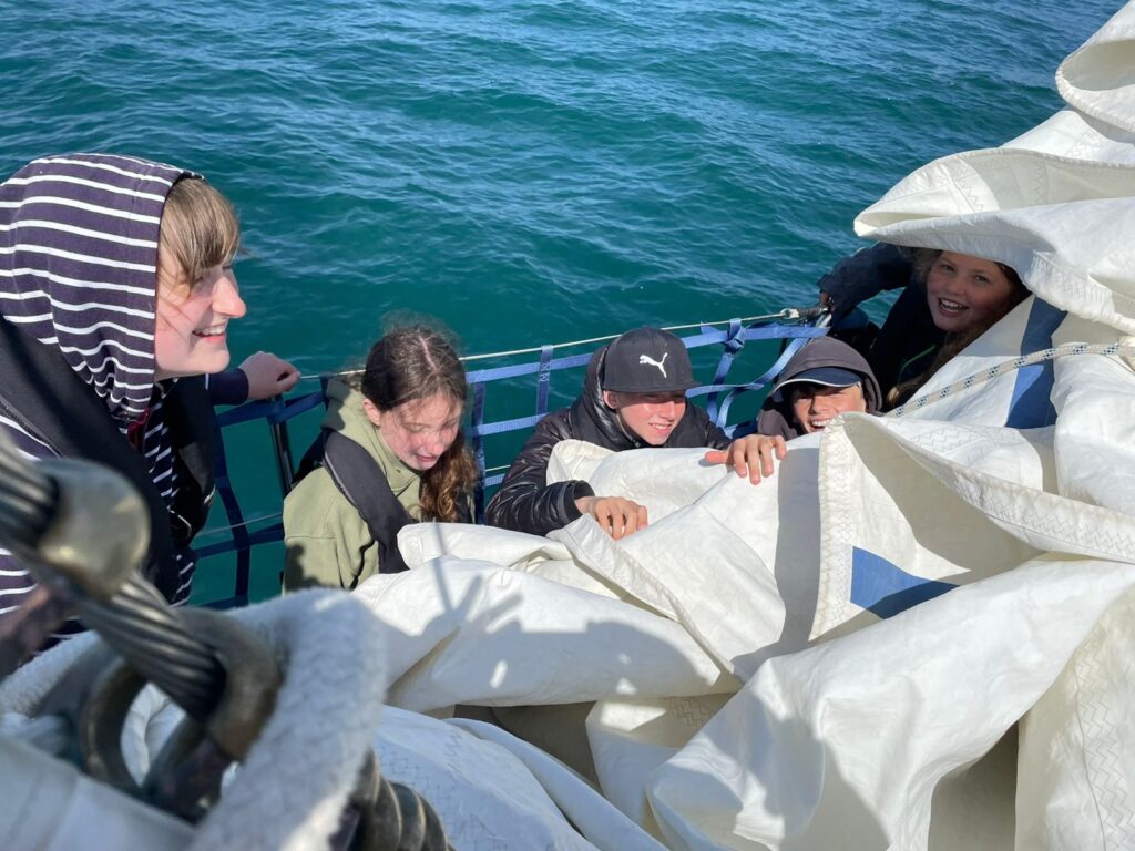 Young people in action onboard Challenger yacht Youth development charity to extend its UK sail training provision with new membership