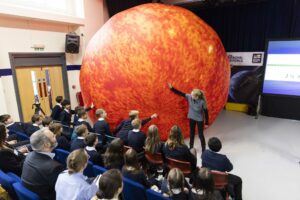 bae STEM roadshow demonstrates the wonders of space to schools
