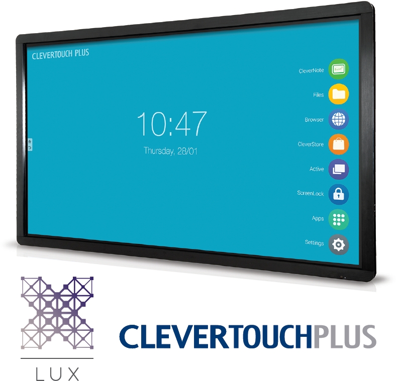 clevertouch1 LUX – a better experience with every touch