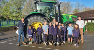 kidsc 200 children at Folksworth C of E Primary School learn about where their breakfast comes from with Kids Country