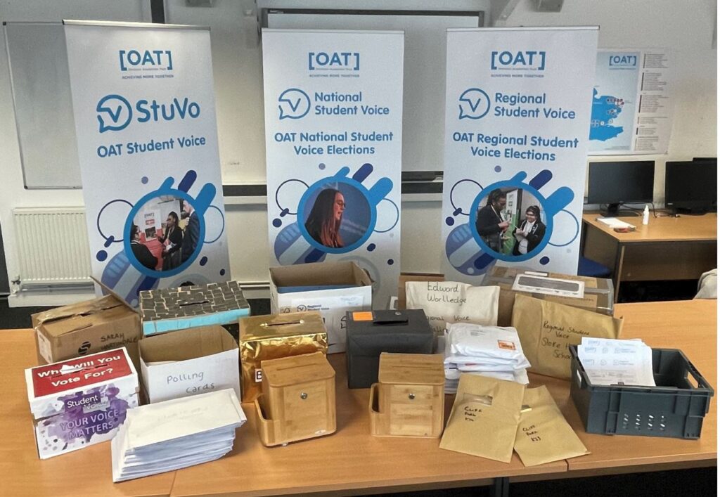 oat Ormiston Academies Trust empowers students to lead the way with nationwide elections