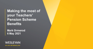 preview 1619442438 Making the most of your Teachers' Pension Scheme Benefits