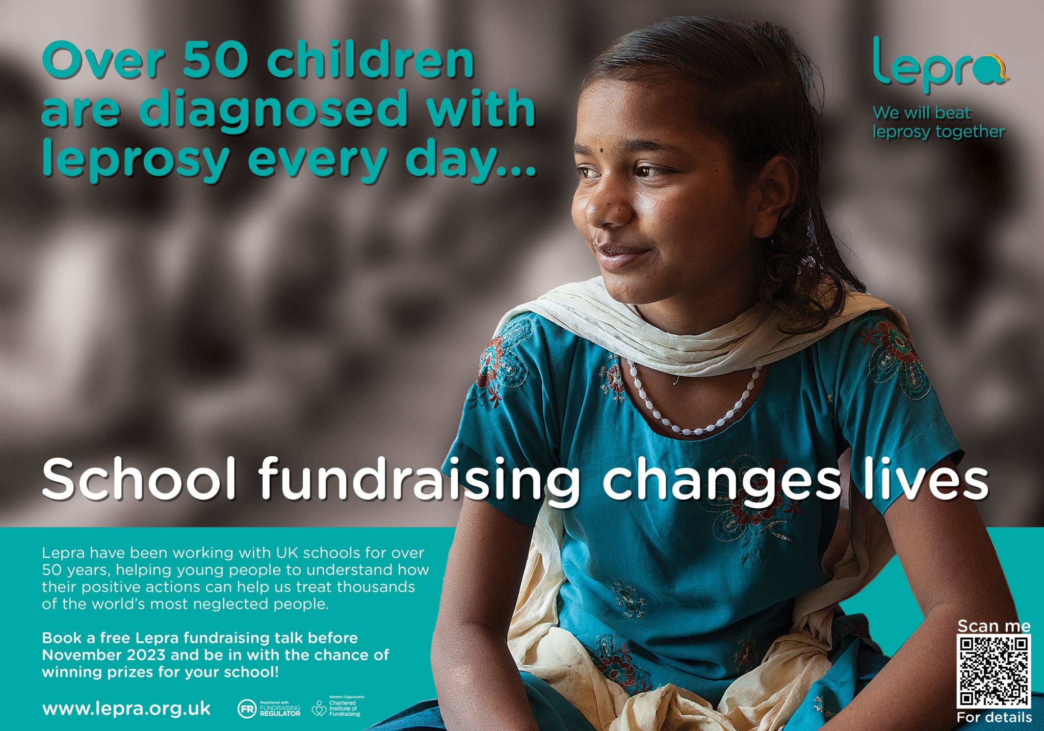 teach school ad blue 2 Lepra Charity launches school competition draw to win a tablet, a literacy book bundle or a £100 Amazon voucher!