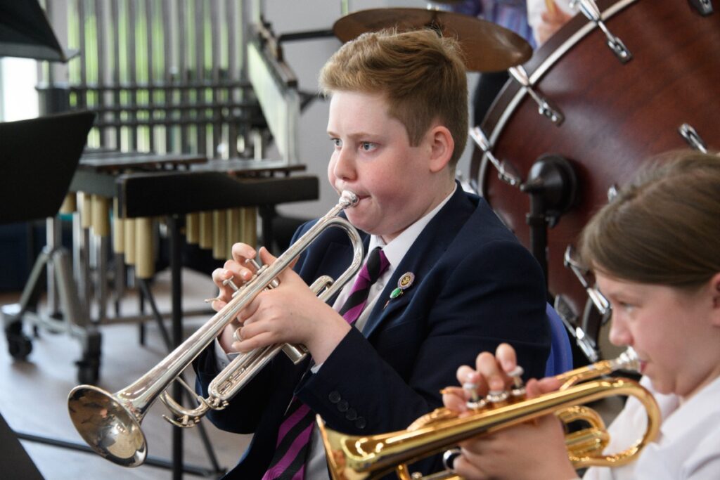wrekin1 Multi-award-winning school band launches its bid for further music success while bucking the trend in the downturn in GCSE music