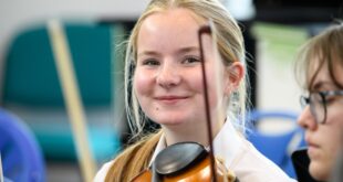 wrekin2 Multi-award-winning school band launches its bid for further music success while bucking the trend in the downturn in GCSE music
